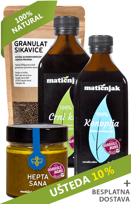 HEALTHY LIVER package - recommended by phytotherapist Iva Bačlija