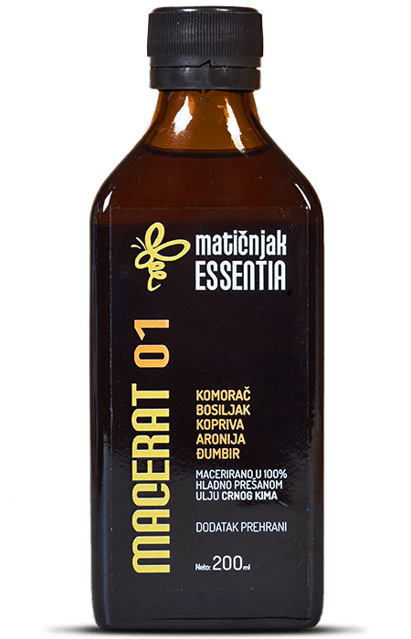 Macerat 01 u ulju crnog kima 200ml