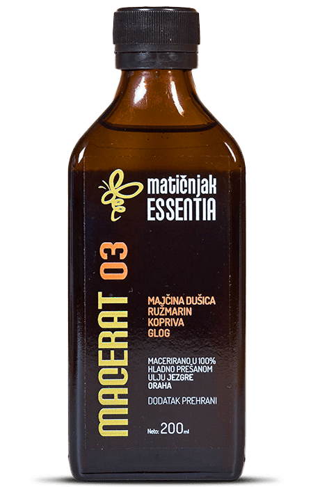 Macerat 03 u ulju jezgre oraha 200ml