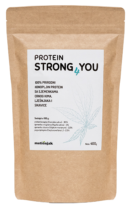 Hemp protein Strong 4 You 400g