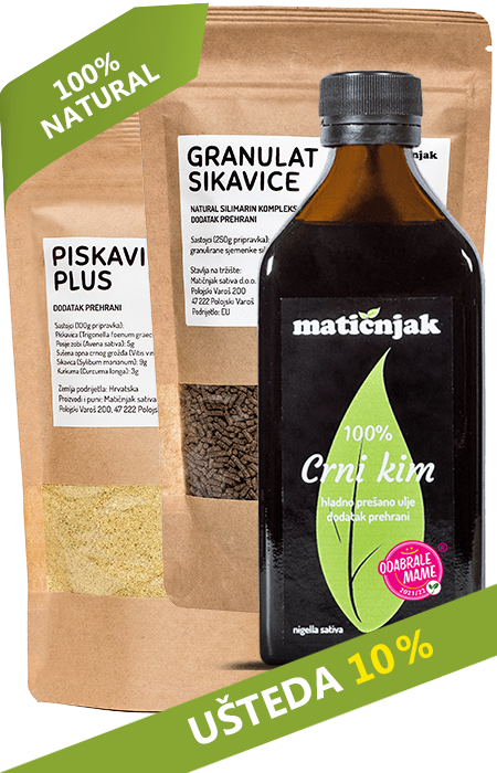 ZDRAVA GUŠTERAČA paket -10%