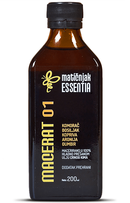Macerate 01 in black cumin oil 200ml