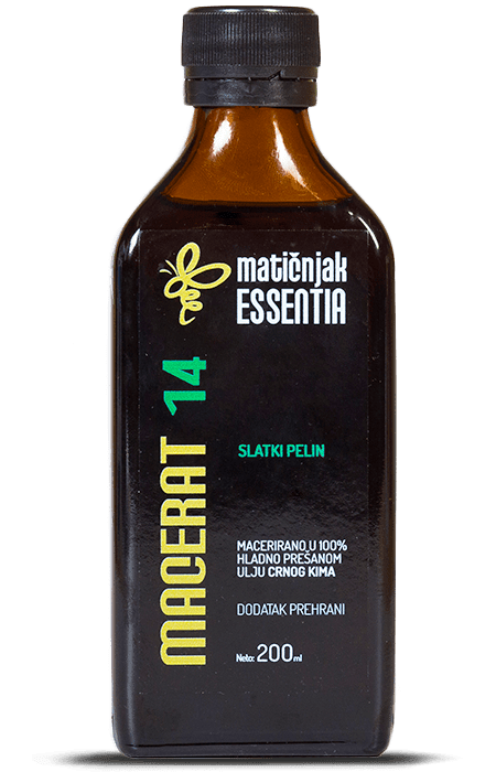 Macerat 14 sweet wormwood in black cumin oil 200ml 
